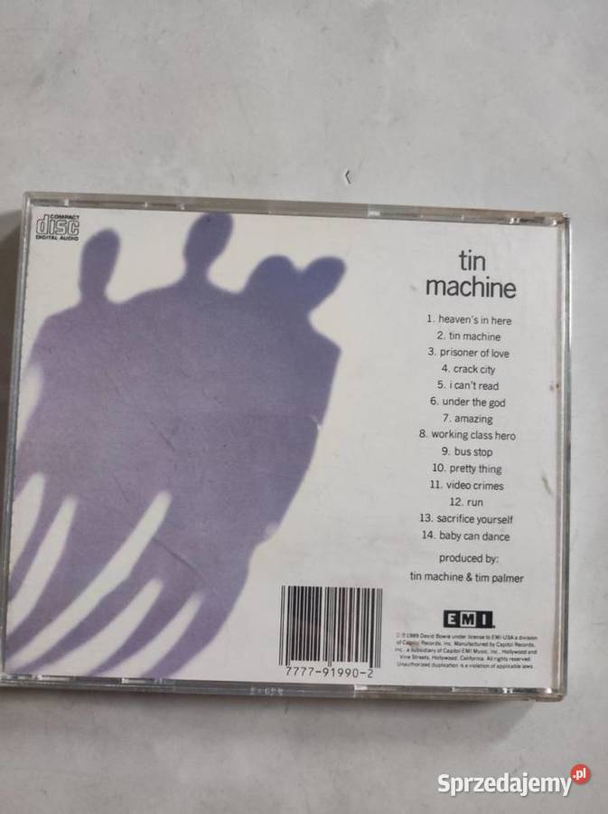 Tin Machine david bowie unikat płyta cd 1 płyta Kielce