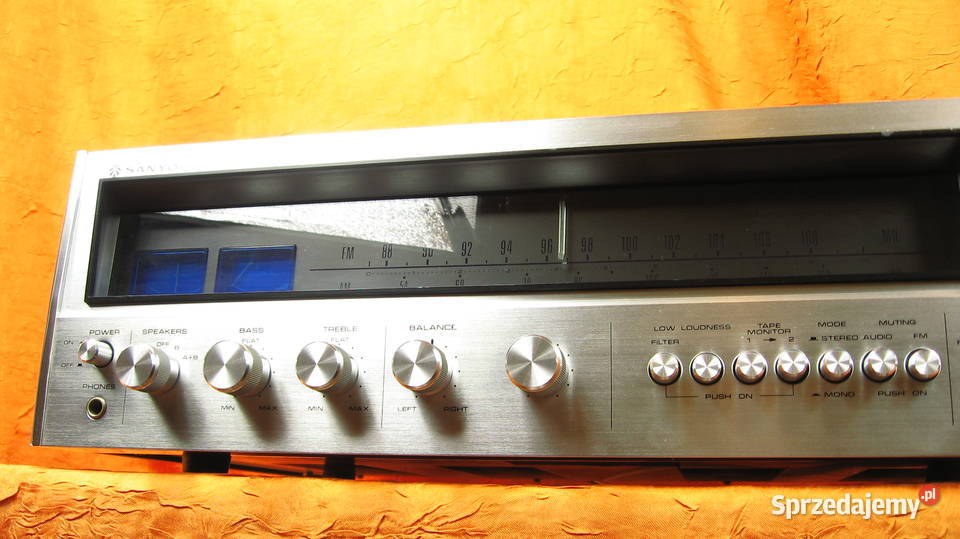 POTĘŻNY Sanyo DCX6000K AMPLITUNER Vintage Amplitunery Świebodzice