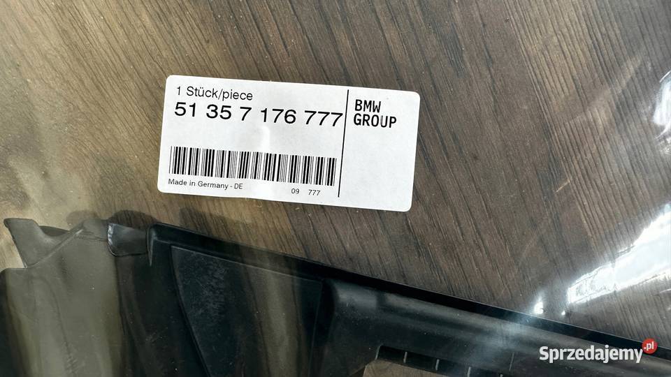 BMW F07 5 GT uszczelka szyby tył lewa 7176777 Gorzów Wielkopolski