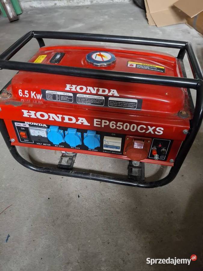 Agregat prądotwórczy Honda 65 kW Radziejowice