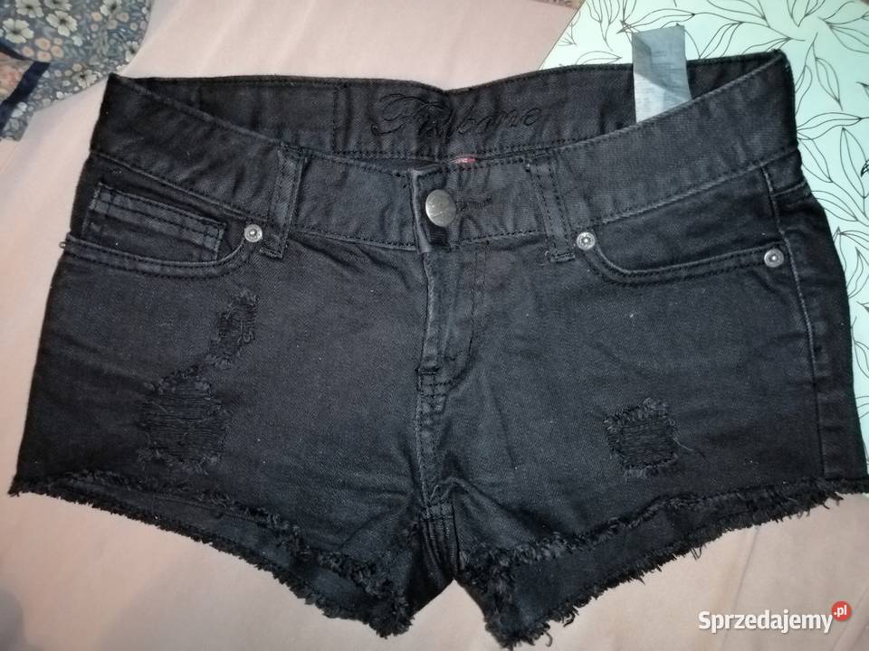 NOWE jeansowe krótkie spodenki szorty YORKER Xs Leszno