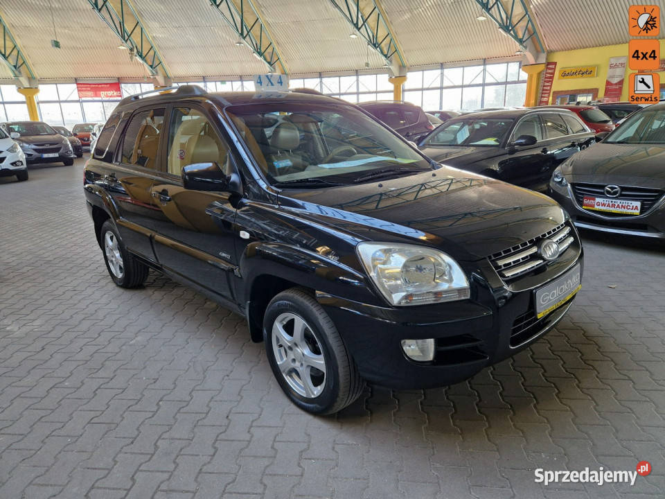 Kia Sportage OPIS 4X4 W podanej roczna gwarancja komputer pokładowy śląskie Mysłowice
