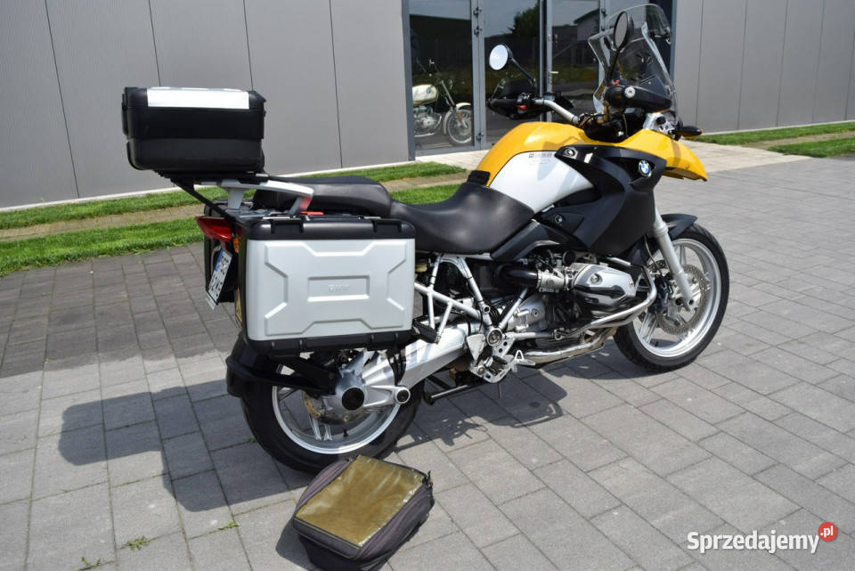 BMW R oryginalny stan kufry dok na Fra VAT Śrem