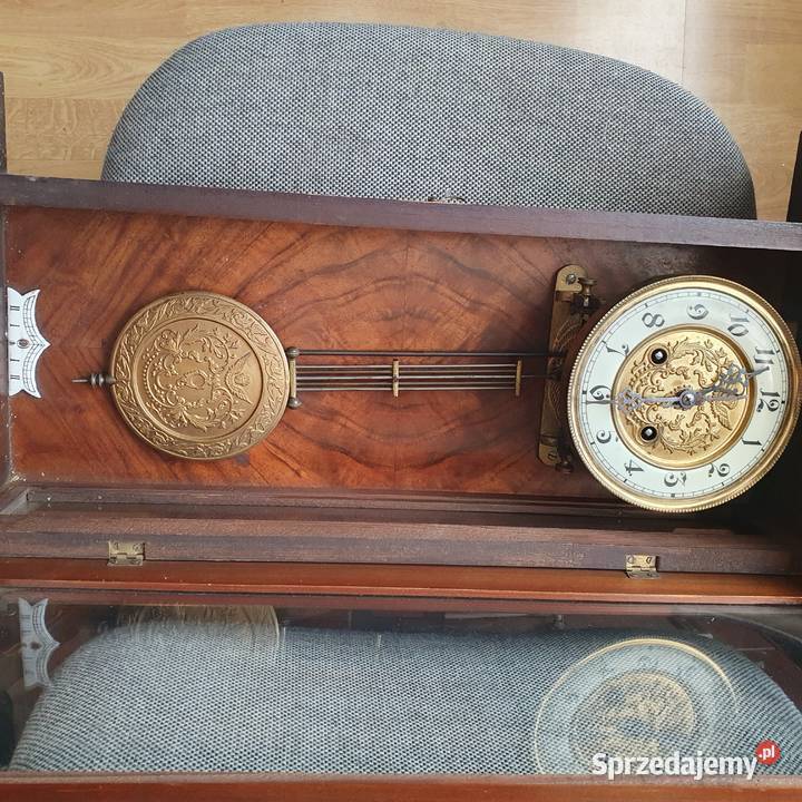 Sprawny zegar wiszący Kienzle na pełnej płycie Antyki Wrocław