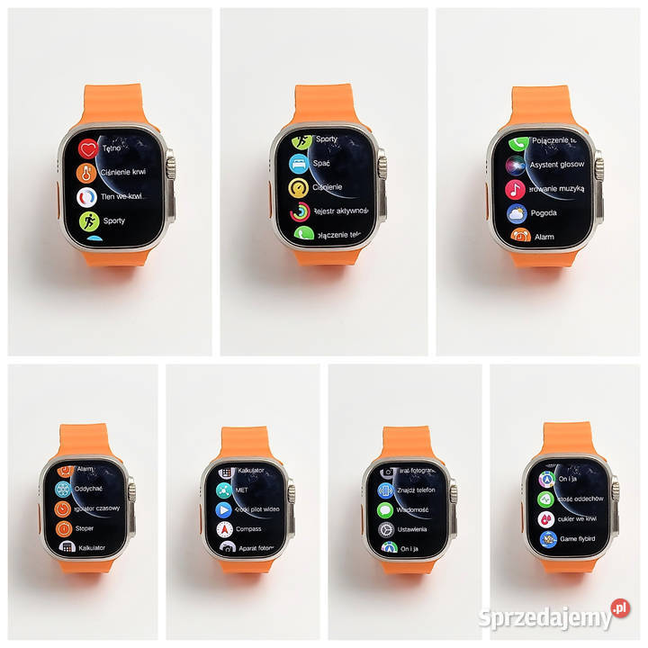 Smart Watch Hq8 Pro AMOLED Compas na rękę Zawiercie