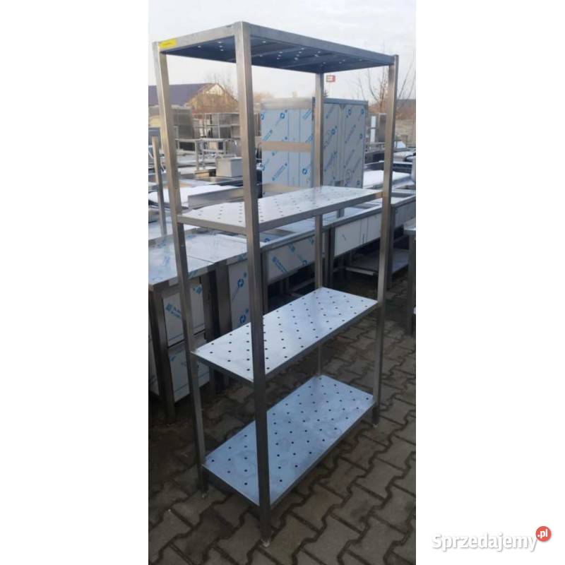 Regał Gastro Ociekowy PLASTMET 4 Półki 9040180 S Gastronomia Ostrów Wielkopolski