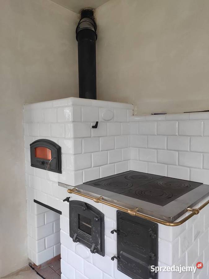 Kuchnia kaflowa fajerkowa trzon kuchenny węglowa