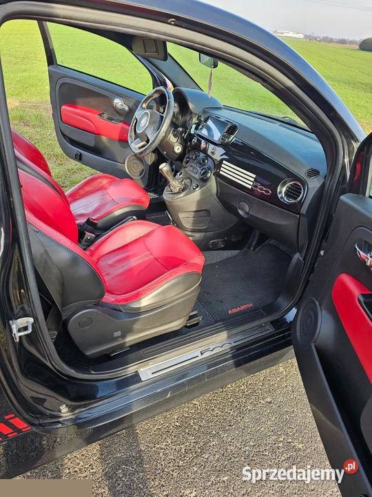 Abarth 500 14 Benzyna 145 2014r doinwestowany manualna
