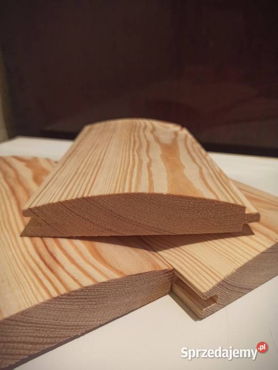 Deska Półbal imitacja bala elewacja podbitą zewnętrzne Ściany i elewacje lubelskie Radzyń Podlaski