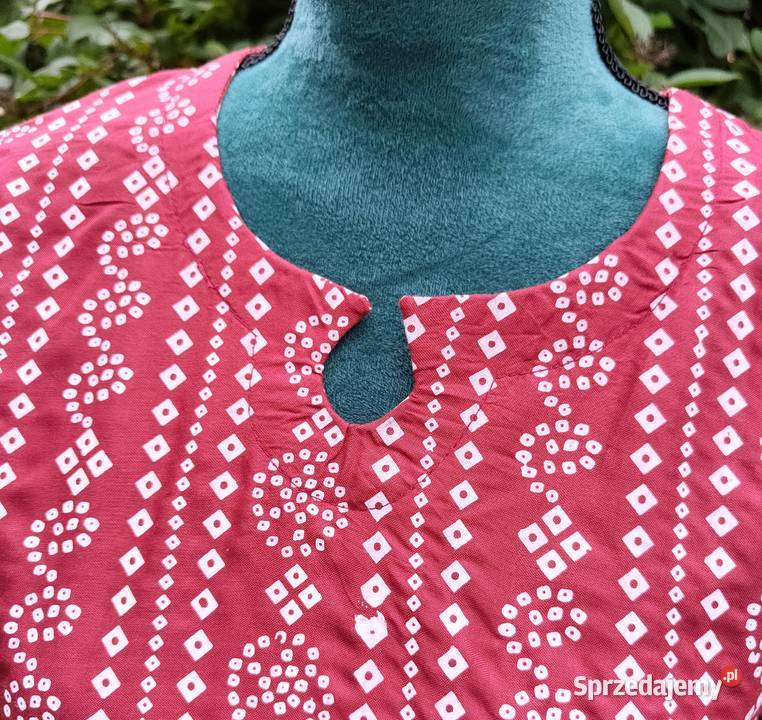 Nowy komplet orientalny indyjski spodnie tunika