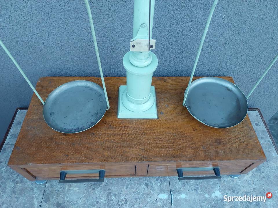 Stara waga szalkowa laboratoryjna 1 1953r sprzedam