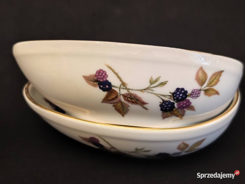 Miska angielska Royal Worcester Evesham Gold lubelskie Chełm
