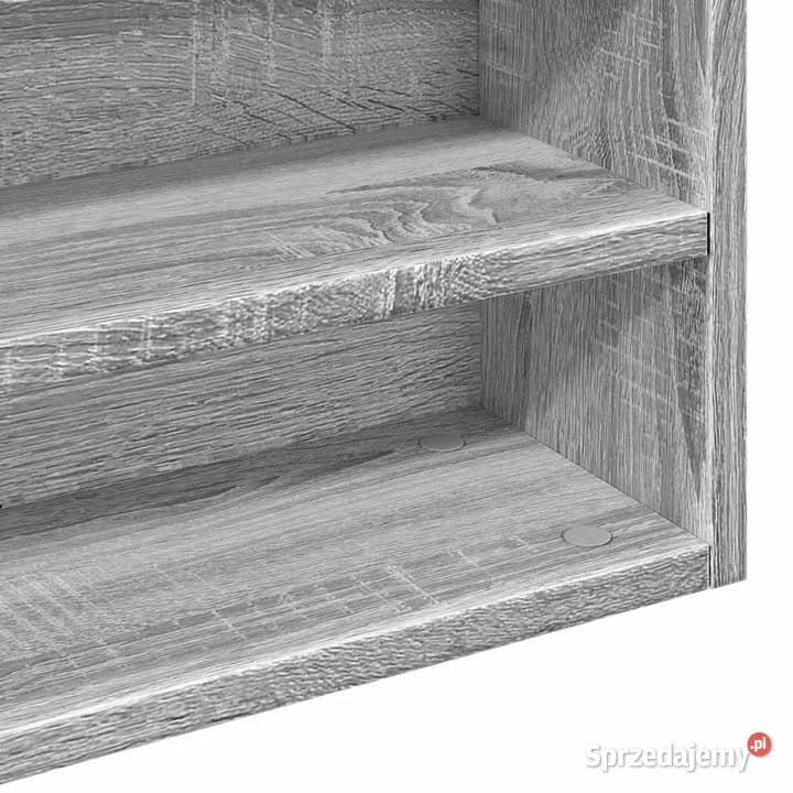 Witryna szary dąb sonoma 100x15x58 materiał Warszawa