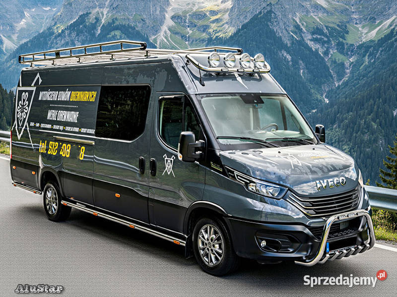 IVECO DAILY MONTAŻ AKCESORIÓW podesty orurowanie