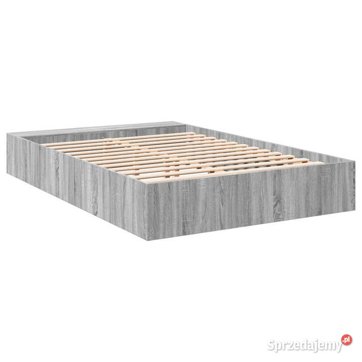 Rama łóżka szary dąb sonoma materiał 30cm mazowieckie