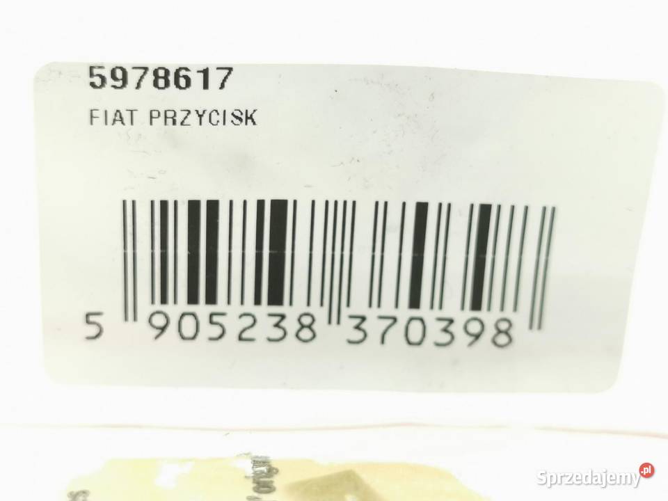 PRZYCISK FIATALFALANCIA NOWY ORYGINAŁ 5978617