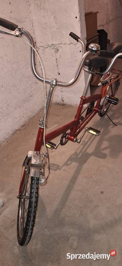 Rower dwuosobowy skladak tandem Romet Wigry Kraków sprzedam