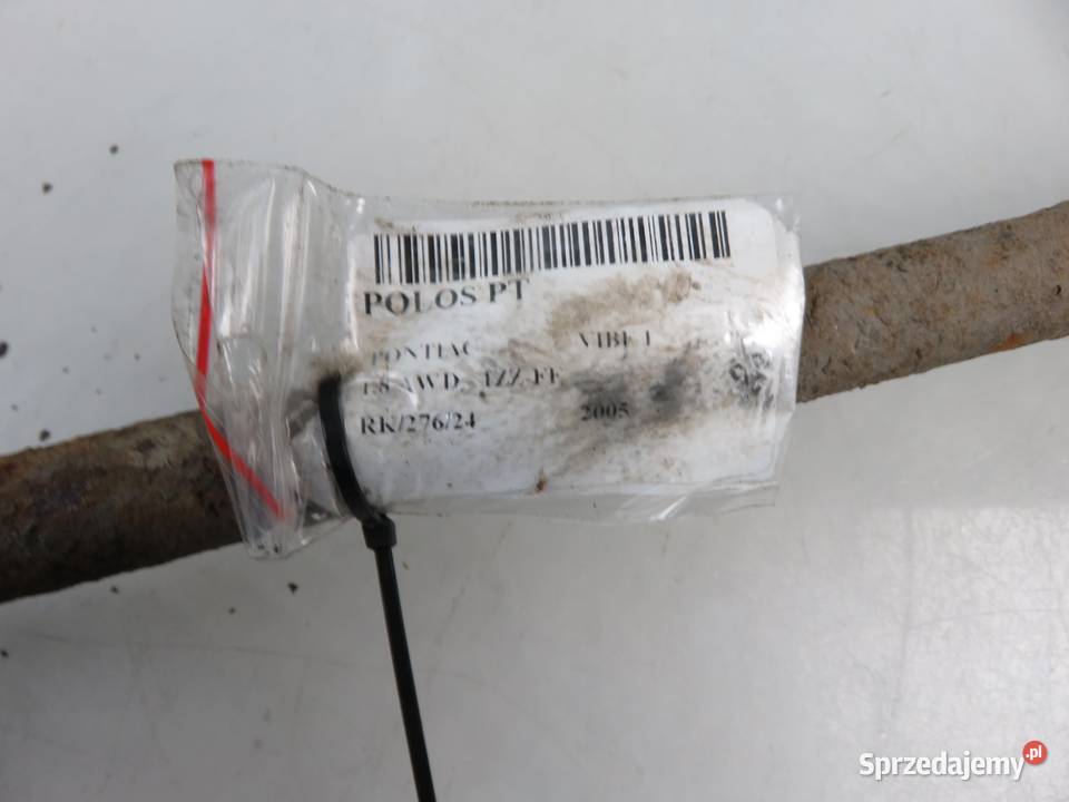 PÓŁOŚ PRAWA TYLNA PONTIAC VIBE I 18 AWD osobowe