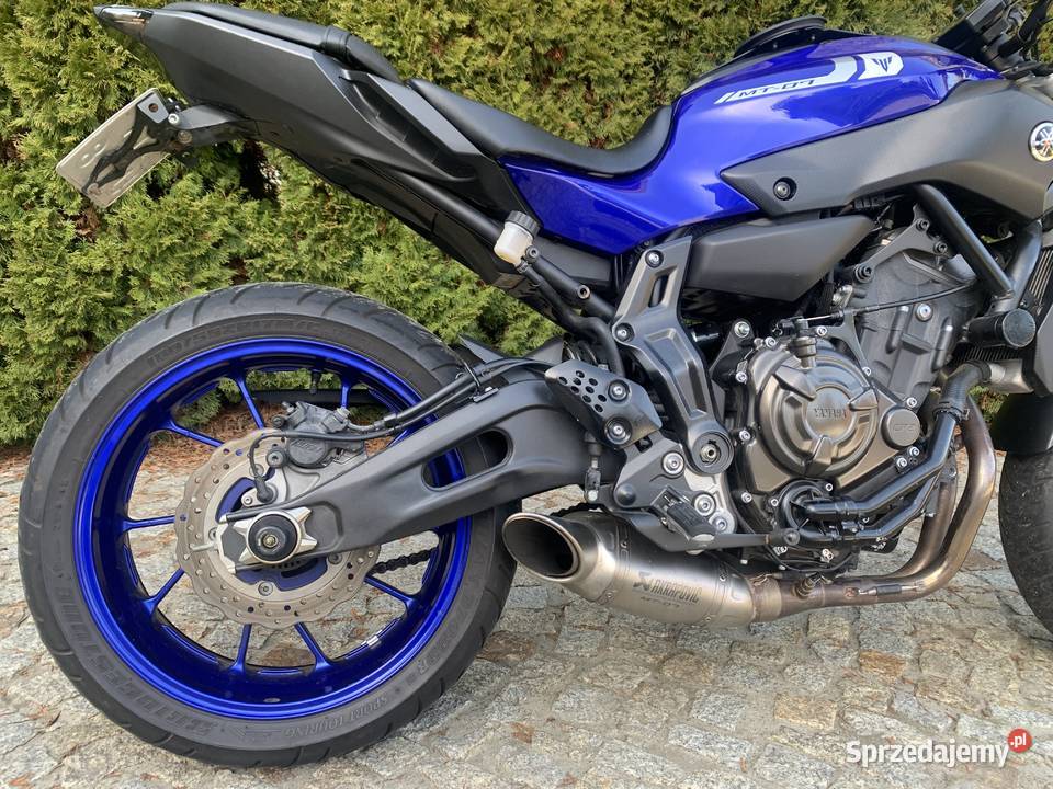 Yamaha MT07 Rok produkcji 2018 Dobra