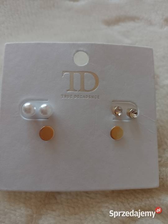 Ekskluzywny Zestaw 3 par kolczyków z Londynu Dla kobiet