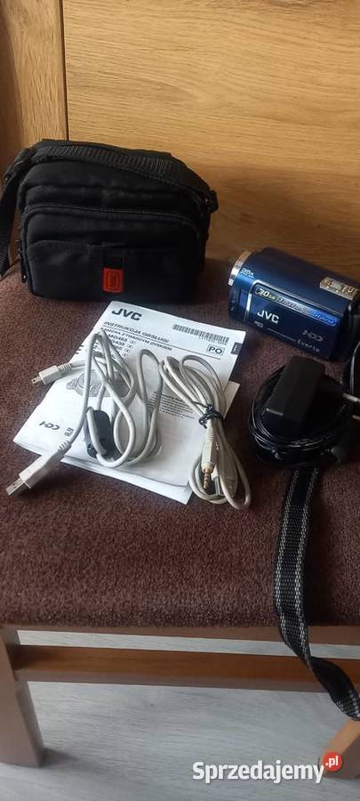 Kamera JVC niebieska JVC śląskie