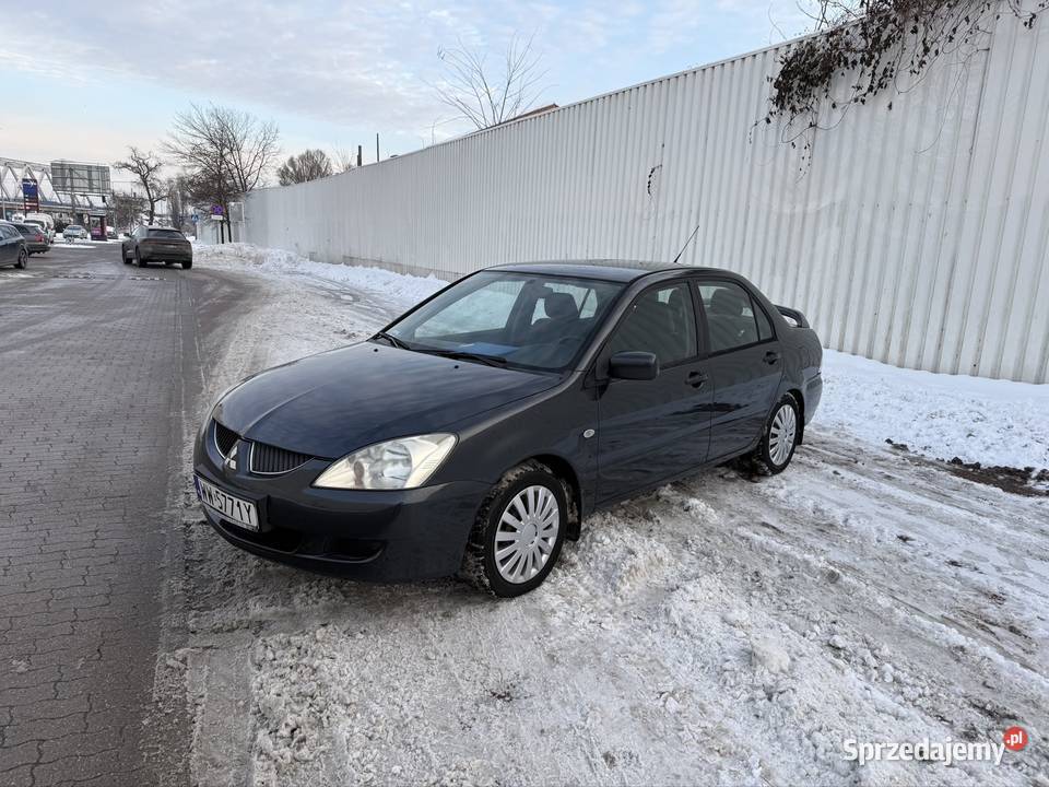 Mitsubishi lancer salon Polska 16 benzyna jeden szary mazowieckie Warszawa