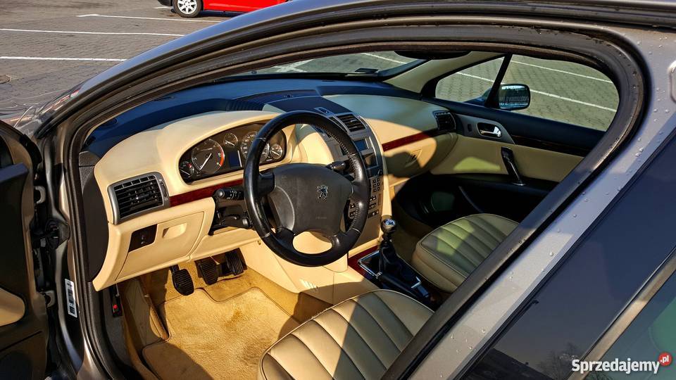 Peugeot 406 SW Panoram jasna skóra el fotele 407