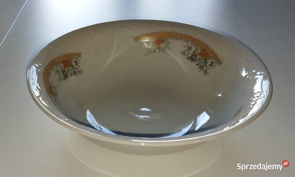 Vintage porcelanowa miska z motywem kwiatowym Warszawa sprzedam