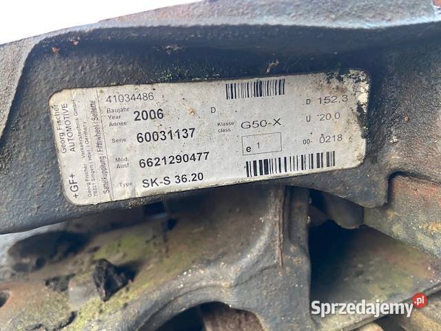 Siodło GF SKS 3620 41034486 6621290477 G50X 14 ciężarowe lubuskie Maszewo sprzedam