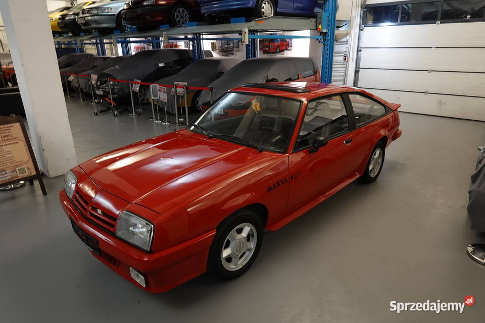 Opel Manta B 20 GSi 198661 Oryginalny LakierStan manualna Zgierz