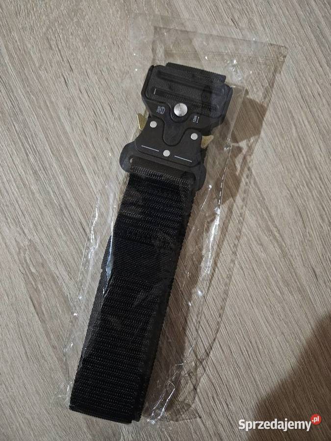 Pasek taktyczny nylonowy 120 czarny Dąbrowa Górnicza