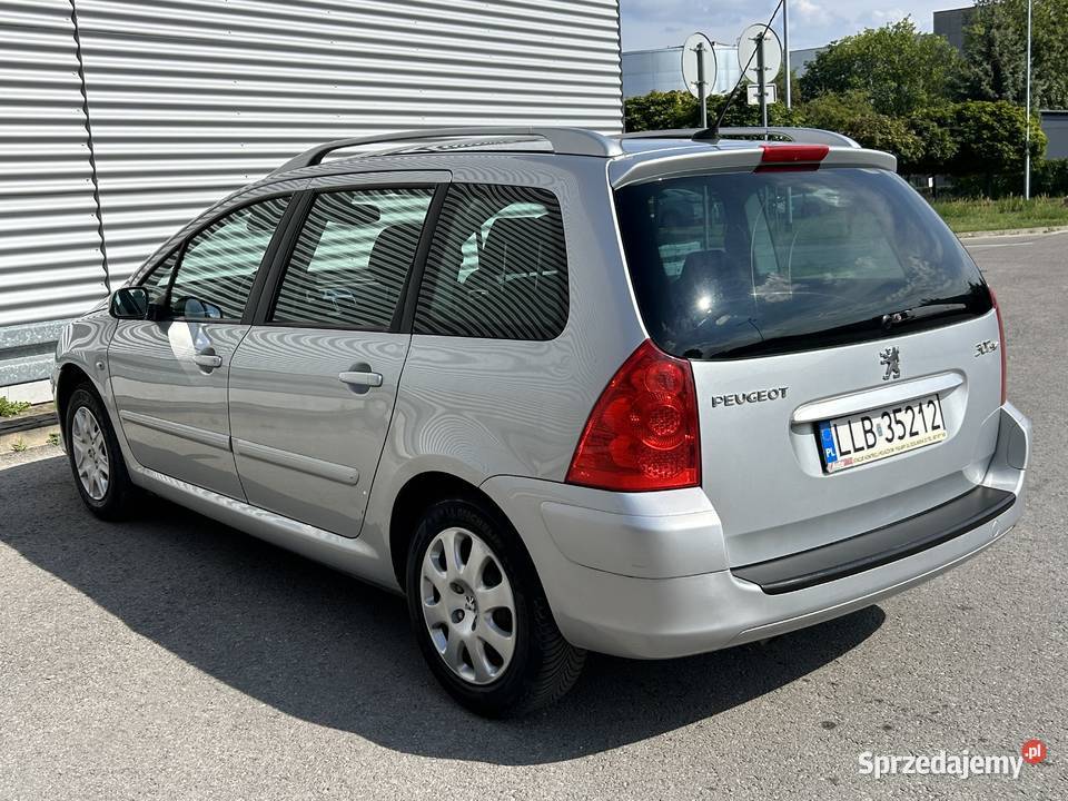 Peugeot 307SW LIFT 16HDI srebrny