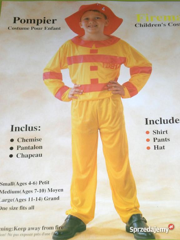 STRÓJ NA KARNAWAŁ STRAŻAK Opole