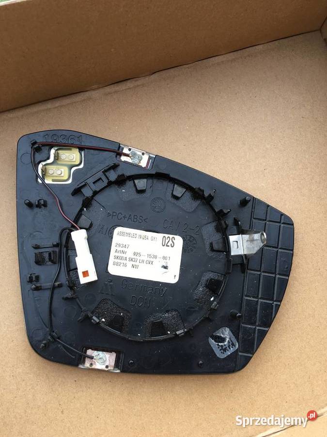 lusterko SKODA OCTAVIA III Fotochrom zachodniopomorskie Szczecin