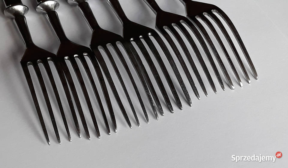 Stare kute widelce obiadowe 2 KROPLA WODY Wyposażenie wnętrz śląskie sprzedam