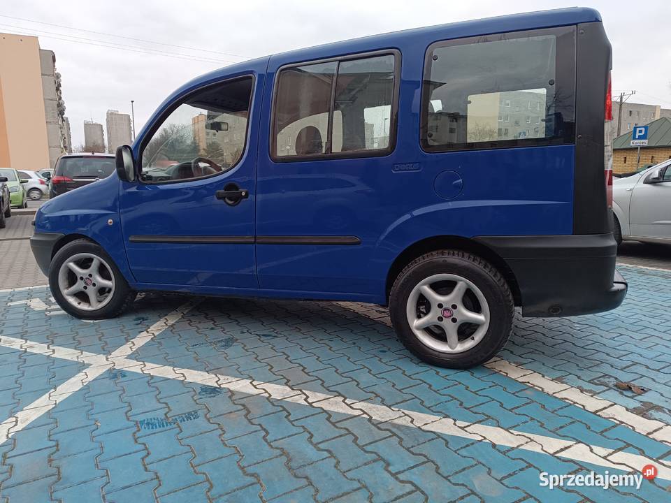 Fiat Doblo 12 8V 65 LPG GAZ nieuszkodzony Żyrardów
