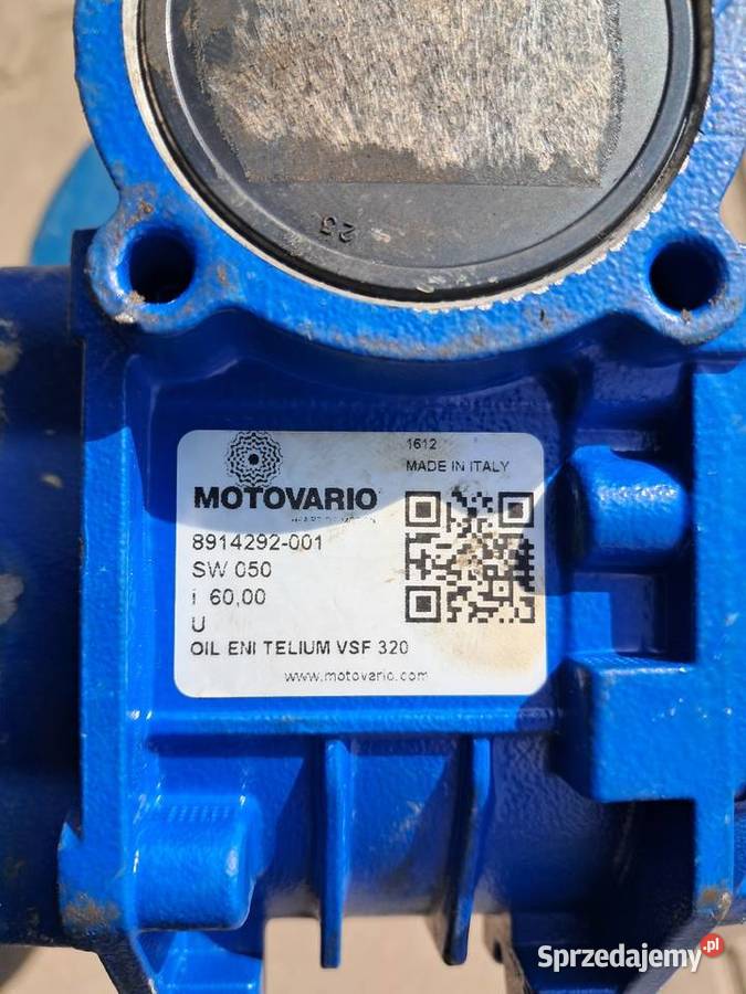 Okazja motoreduktor 055kw 138obr Pozostałe Dobrodzień