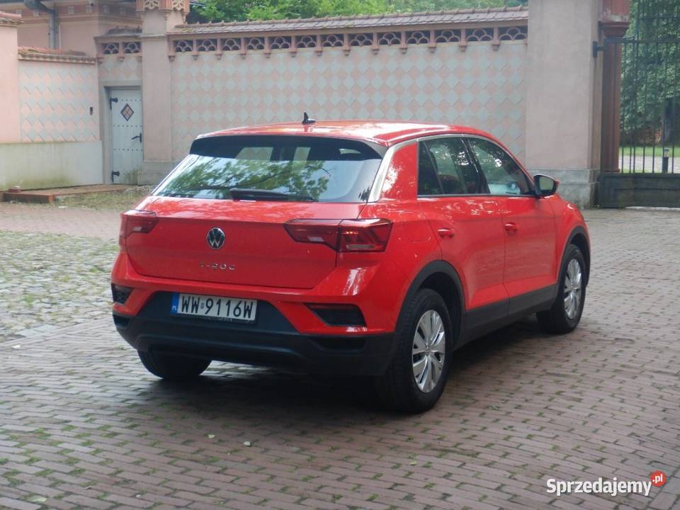 Volkswagen TRoc I wł prywatny salon gwarancjaASO Warszawa
