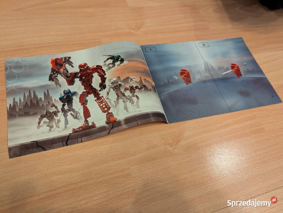 Instrukcja Bionicle Toa Vakama LEGO 8601 6 lat+ Gdynia