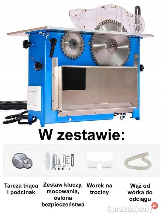 TrendEco Piła stołowa z podcinakiem do