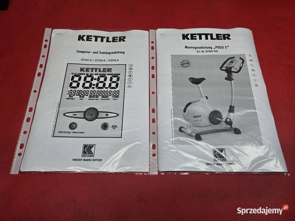 ROWER do 130 KETTLER POLO S WYGODNY TRENINGOWY Sprzęt do ćwiczeń Ostrzeszów