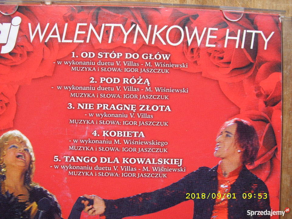 Pop CD V VILLAS M WISNIEWSKI Walentynkowe hity dolnośląskie Wołów