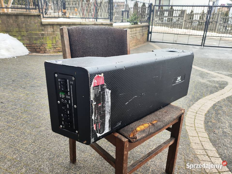 Skrzynia bassowa aktywna Kruger Matz KMF250X skrzynie basowe i tuby