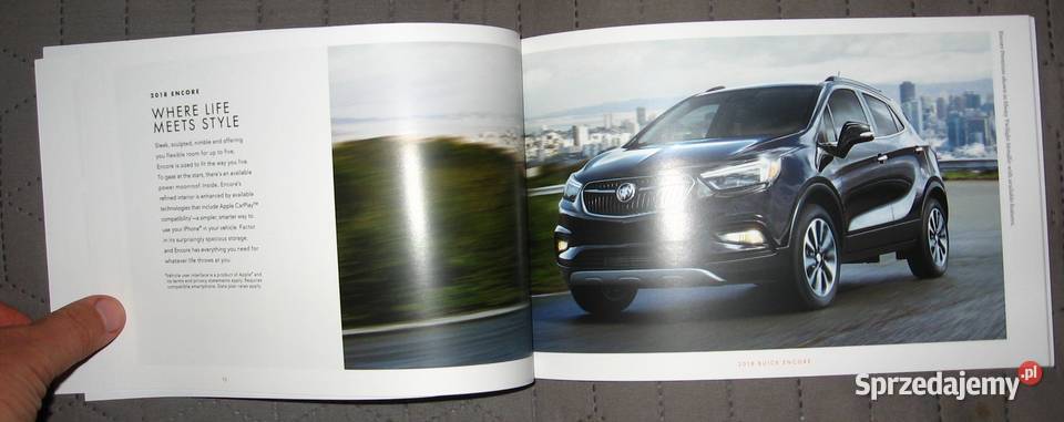 Buick 2018 prospekt katalog Kępice
