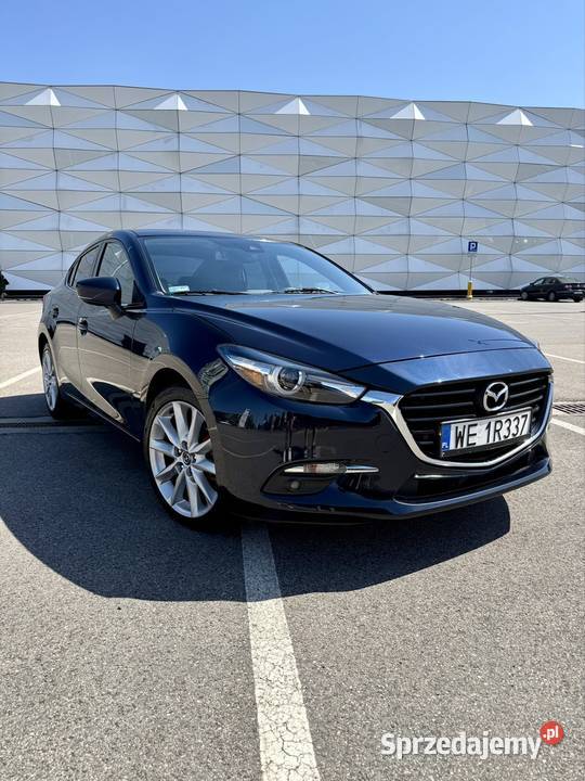 Mazda 3 2017 25 benzyna automat bogate światła przeciwmgielne Warszawa
