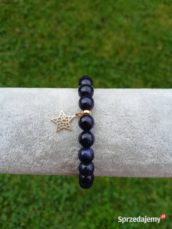 Bransoletka damska z Noc Kairu 8mm z gwiazdką świętokrzyskie Kielce