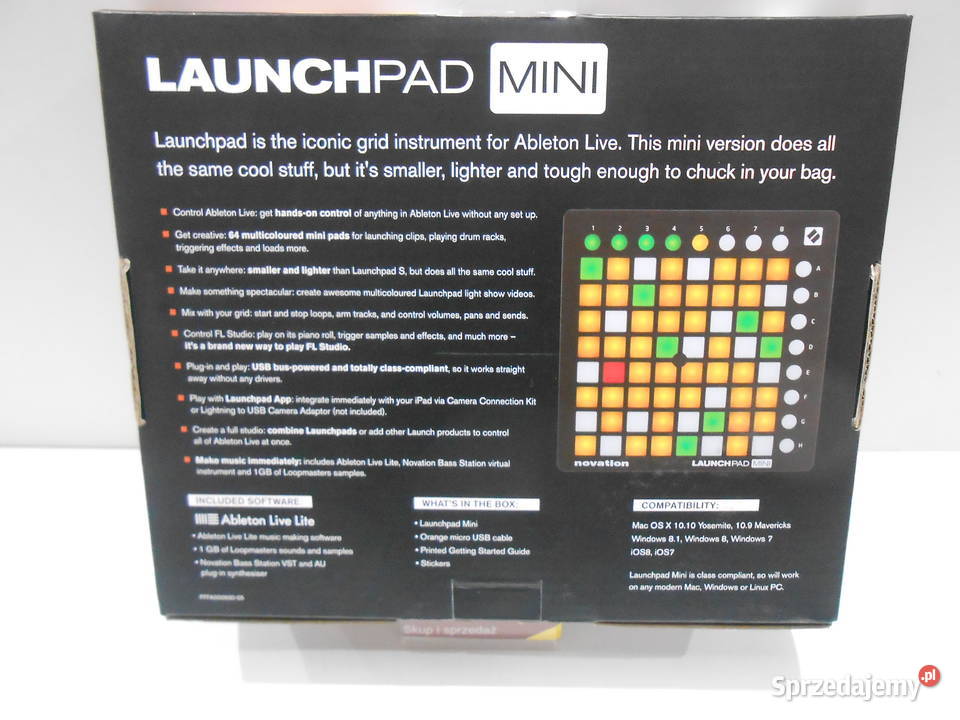 Novation Launchpad Mini Mk2 NOWY Sprzęt estradowy, studyjny i DJ-ski śląskie Katowice