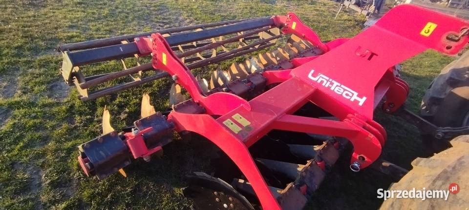 Brona talerzowa Uni Tech 3m Talerzówka Agregat Agregaty Wartkowice