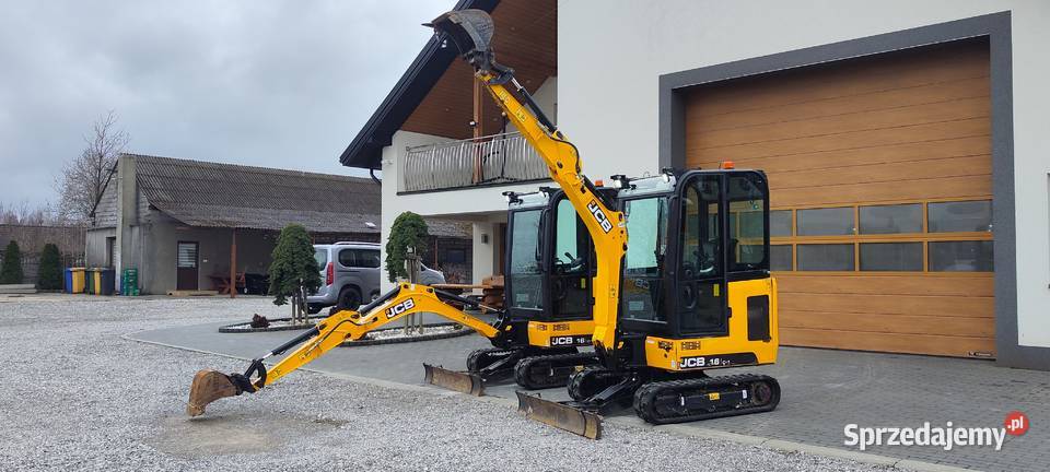 JCB 16 C ful najbogatsza mini koparka Bieliny