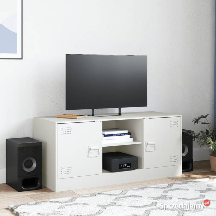 Szafka pod telewizor biała 99x39x44 stalowa Warszawa sprzedam